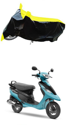 VESMEI Two Wheeler Cover for TVS(Scooty Pep+, Yellow)
