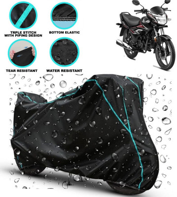 kerwa Waterproof Two Wheeler Cover for Honda(Shine, Black)