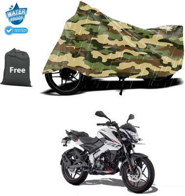 CODOKI Waterproof Two Wheeler Cover for Bajaj(Pulsar NS 160, Yellow)