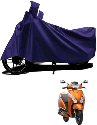 KEDIT Two Wheeler Cover for Universal For Bike(Jupiter 125, Blue)