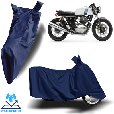 Autoinnovation Waterproof Two Wheeler Cover for Royal Enfield(Interceptor 650, Blue)