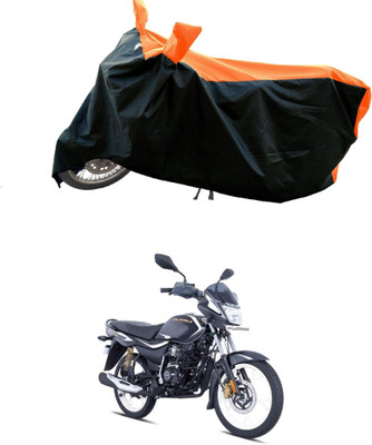 DeepShakshi AUTOMOTIVE Waterproof Two Wheeler Cover for Bajaj(Platina 125, Orange)
