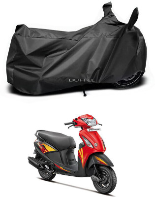 SK AUTO Two Wheeler Cover for Hero(Pleasure, Black)