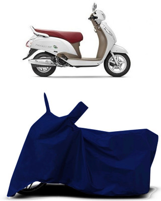 VESMEI Two Wheeler Cover for Suzuki(New Access 125, Blue)