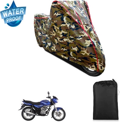GOSHIV-car and bike accessories Waterproof Two Wheeler Cover for Bajaj(Discover 125 DTS-i, Yellow)