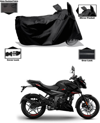 PAGORA Waterproof Two Wheeler Cover for Bajaj(Pulsar N160, Black)
