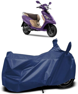 AASHTIK MART Two Wheeler Cover for TVS(Zest 110, Blue)