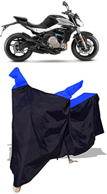 Amexride Two Wheeler Cover for CFMoto(650 NK BS6, Multicolor)
