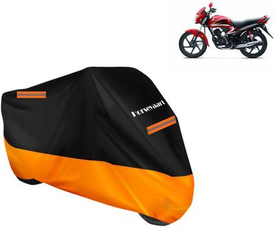 Horseyaart Waterproof Two Wheeler Cover for Honda(Dream Yuga, Orange)