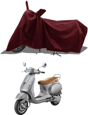 AESTRYD Two Wheeler Cover for TVS(XL 100 Heavy Duty, Maroon)