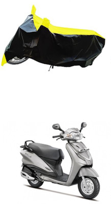 VESMEI Two Wheeler Cover for Hero(Duet VX 110CC BS6, Yellow)