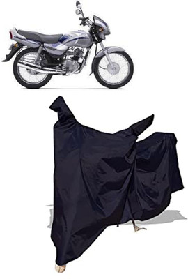 Amexride Two Wheeler Cover for TVS(Victor Edge, Black)