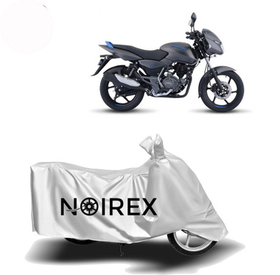 NOIREX Two Wheeler Cover for Bajaj(Pulsar 125 Neon, Silver)