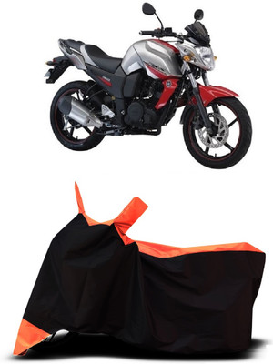 VESMEI Two Wheeler Cover for Yamaha(FZ-S, Orange)