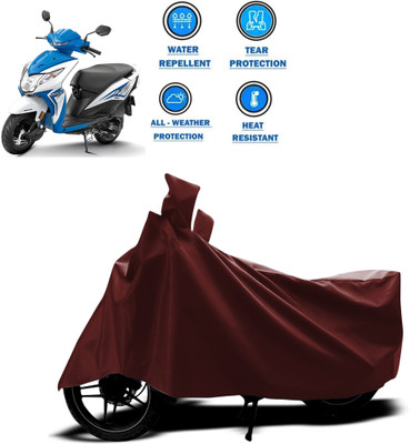 PAGORA Waterproof Two Wheeler Cover for Honda(Deo, Maroon)