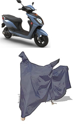 Amexride Two Wheeler Cover for Indus(Yo, Grey)