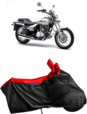 Autofly Waterproof Two Wheeler Cover for Bajaj(Eliminator, Black)