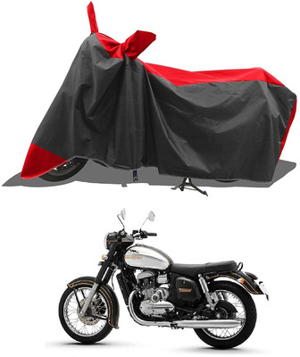 KEDIT Two Wheeler Cover for JAWA(Standardv, Red)