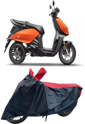 ishika Waterproof Two Wheeler Cover for Hero(Electric, Red)