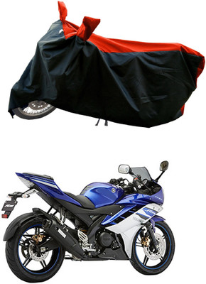 DeepShakshi AUTOMOTIVE Waterproof Two Wheeler Cover for Yamaha(YZF R15 Ver 2.0, Red)