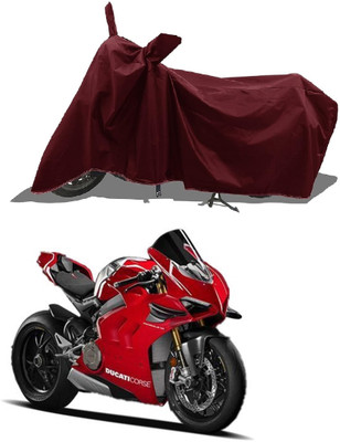 DeepShakshi AUTOMOTIVE Waterproof Two Wheeler Cover for Kawasaki(Ninja H2 BS6, Maroon)
