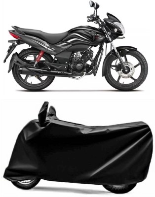 V VINTON Two Wheeler Cover for Hero(Passion, Black)