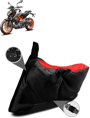 CODOKI Waterproof Two Wheeler Cover for KTM(390 Duke BS6, Red)
