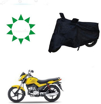 DeepShakshi AUTOMOTIVE Waterproof Two Wheeler Cover for Mahindra(Stallio, Black)