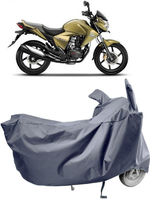 Amexride Two Wheeler Cover for Honda(Unicorn Dazzler, Grey)