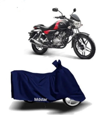 Mdstar Waterproof Two Wheeler Cover for Bajaj(V 150, Blue)
