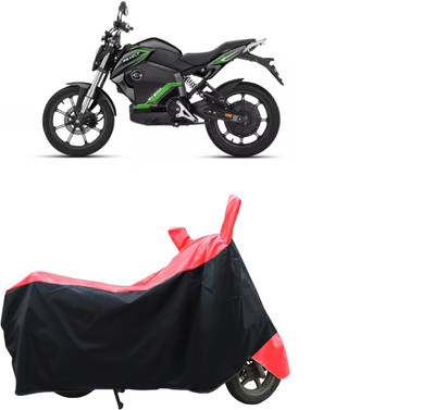 Coxtor Waterproof Two Wheeler Cover for Revolt(Motors E-Bike, Red)