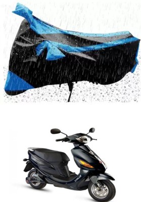 RONISH Waterproof Two Wheeler Cover for Hero(Electric Cruz, Blue)