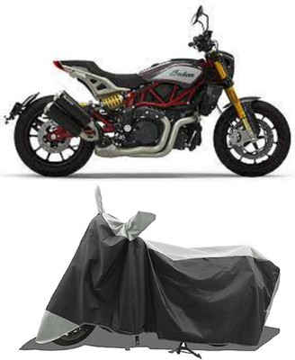 GROFATIK Two Wheeler Cover for Indian(FTR 1200, Grey)