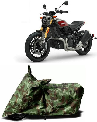 KPIND Waterproof Two Wheeler Cover for Indian(FTR 1200, Multicolor)