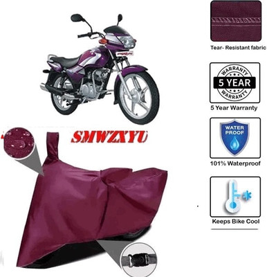 smwzxyu Waterproof Two Wheeler Cover for TVS(Max, Maroon)