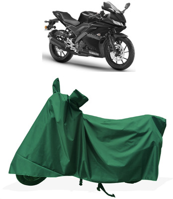 Tricway Two Wheeler Cover for Yamaha(YZF R15S, Green)