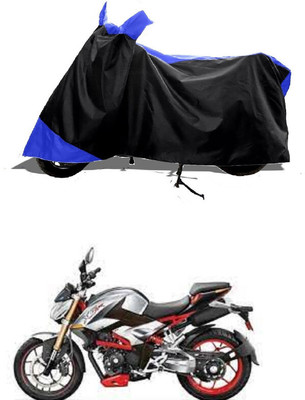 GROFATIK Two Wheeler Cover for Hero(XF3R BS6, Blue)