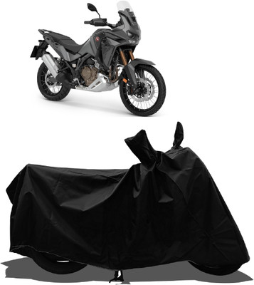 Tricway Waterproof Two Wheeler Cover for Honda(CRF1000L Africa Twin BS6, Black)