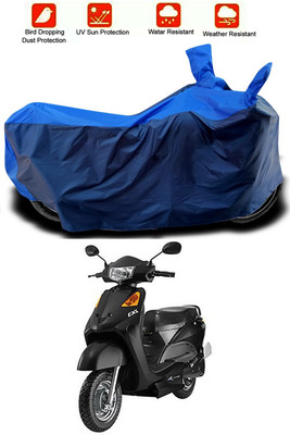 MMSSTAR Waterproof Two Wheeler Cover for Indus(Yo EXL, Blue, Blue)