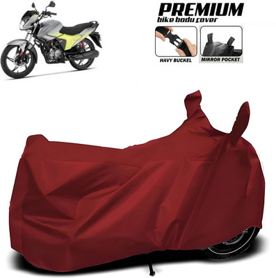 smwzxyu Waterproof Two Wheeler Cover for Hero(Glamour i3s, Maroon)