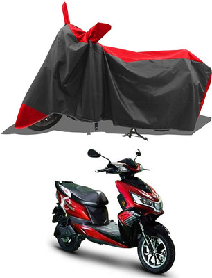 AASHTIK MART Two Wheeler Cover for Okinawa(i-Praise, Red)
