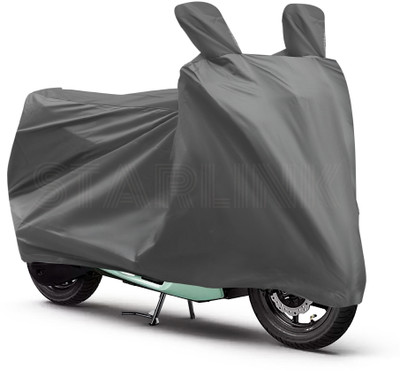 Starlink Waterproof Two Wheeler Cover for Suzuki(Access 125, Grey)