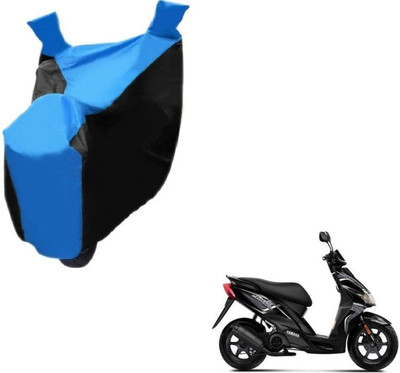 MMSSTAR Waterproof Two Wheeler Cover for Yamaha(Jog R, Black, Blue)