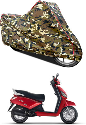 PAGORA Waterproof Two Wheeler Cover for Mahindra(Gusto 125, Yellow)