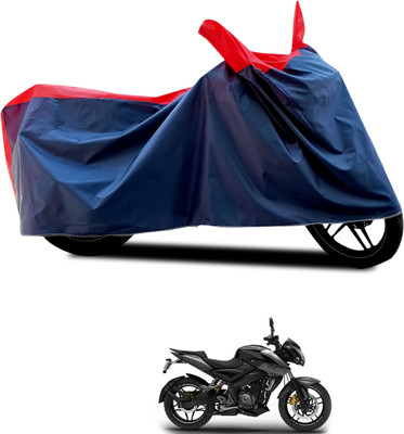CODOKI Waterproof Two Wheeler Cover for Bajaj(Pulsar NS200, Black, Red)