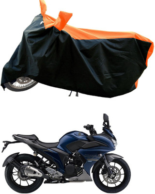 DeepShakshi AUTOMOTIVE Waterproof Two Wheeler Cover for Yamaha(Fazer-FI BS6, Orange)