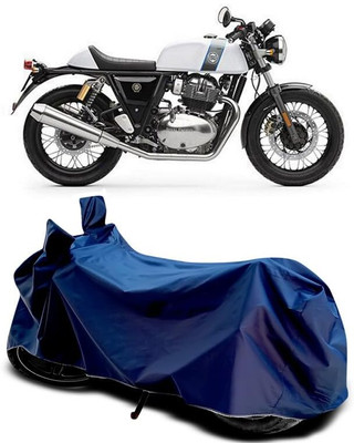KEDIT Two Wheeler Cover for Royal Enfield(Continental GT 650, Blue)