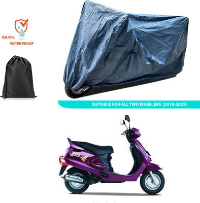 PAGORA Waterproof Two Wheeler Cover for Mahindra(Duro 125, Blue)