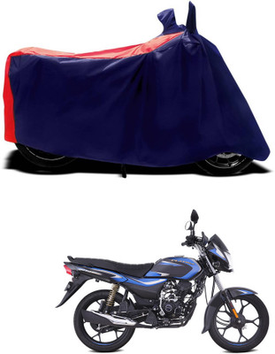 PAGORA Waterproof Two Wheeler Cover for Bajaj(Platina 110, Red)