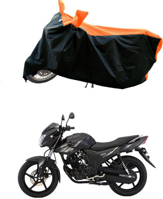 Mdstar Waterproof Two Wheeler Cover for Yamaha(SZ RR V2.0, Orange)